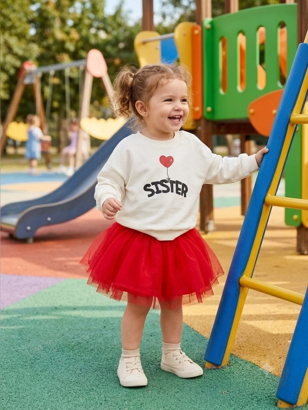 “Sister” sweatshirt | Size 1.5 - 2Y